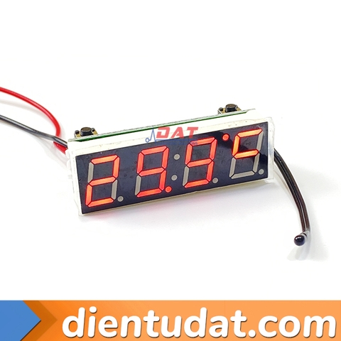 Đồng Hồ Thời Gian Thực - Nhiệt Độ - Vôn Kế