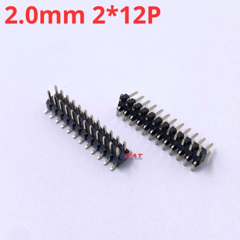 Header Đực 2.0mm Hàn Dán 24P 2*12P