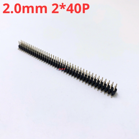Header Đực 2.0mm Hàn Dán 80P 2*40P