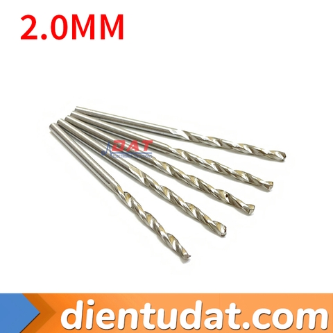 Hộp 5 Mũi Khoan 2MM