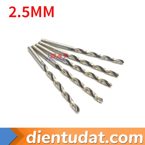 Hộp 5 Mũi Khoan 2.5MM