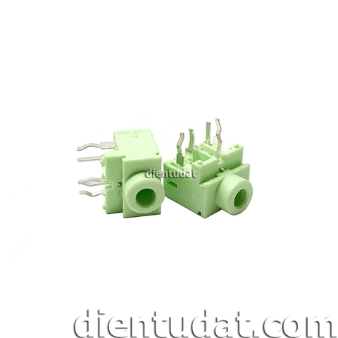 Jack Audio 3.5mm Xanh Lá