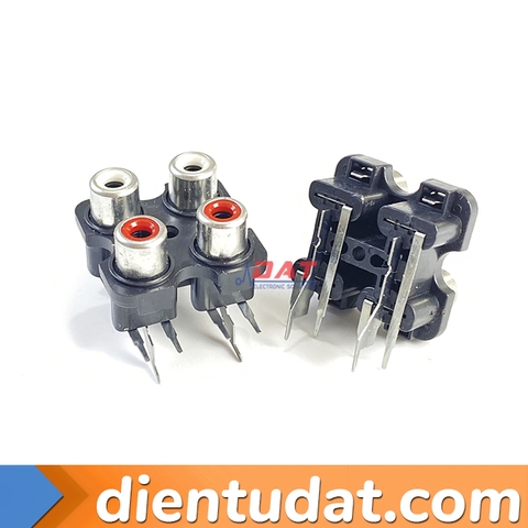 Jack AV 4 Cổng Trục Ngang 6 Chân