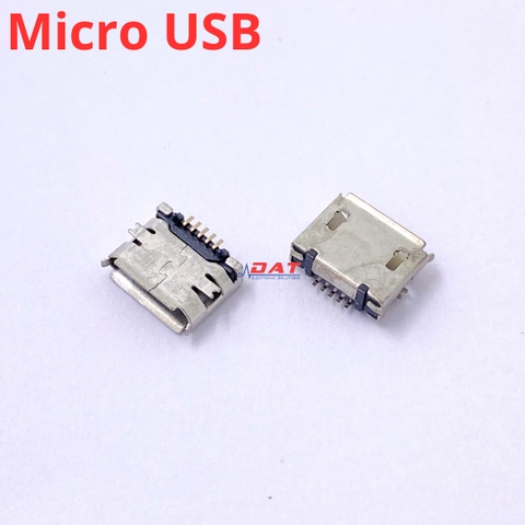 Jack Micro USB 2 Chân Cố Định SMD