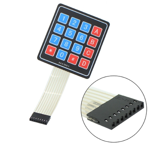 Bàn Phím Ma Trận Dẻo 4*4 Keypad