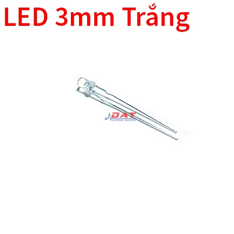 LED 3mm Trắng 204-15UTC/S400-X9-L