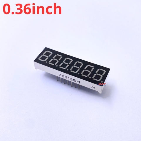LED 7 Đoạn 0.36inch 6 Số 3661BS - Dương chung