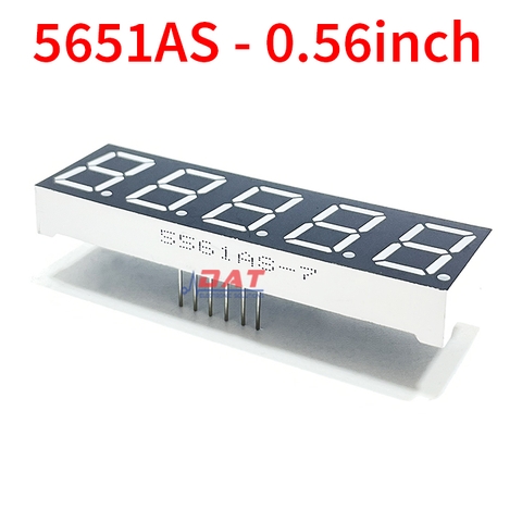 LED 7 Đoạn 0.56inch 5 Số 5561AS
