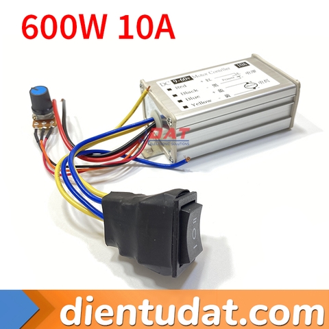 Mạch Điều Khiển Động Cơ PWM Đảo Chiều 10A - 600W