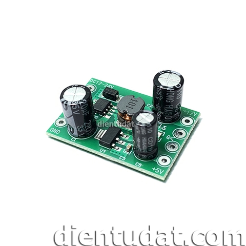 Mạch Hạ Áp DC-DC 12V-24V Ra 12V 1A Và 5V 0.1A M297