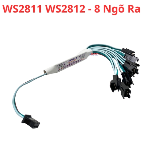 Mạch Khuếch Đại Tín Hiệu Driver LED WS2811 WS2812 - 8 Ngõ Ra