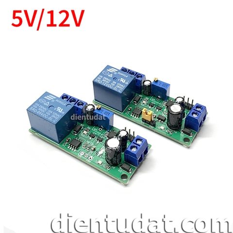 Mạch Kích Tạo Trễ Ngắt Relay 5V 12V WT338