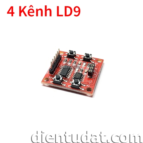 Mạch Thu Học Lệnh Hồng Ngoại 4 Kênh LD9