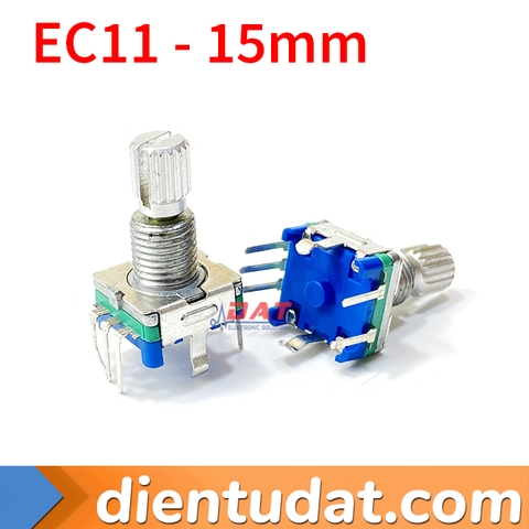 Chiết Áp Encoder 20 Bit EC11 Trục Tròn 15mm