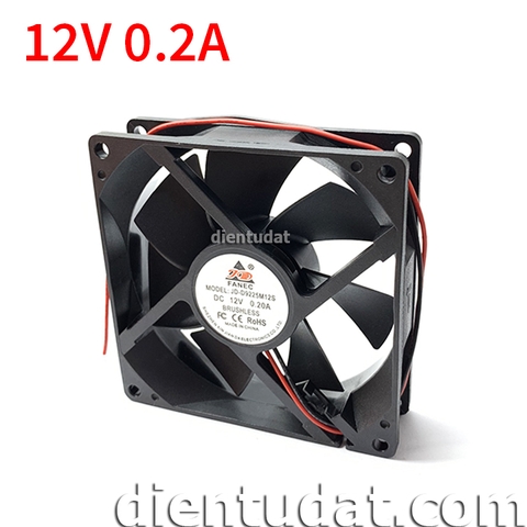 Quạt Tản Nhiệt 9cm 12V 0.2A