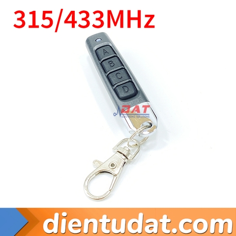 Remote Copy Tay 4 Lệnh WT137 315MHz - 433MHz