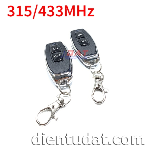 Remote RF 2 Nút WT452 - 315MHz 433 MHz