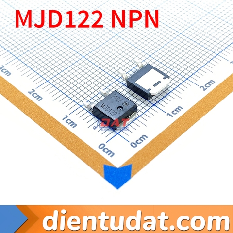 Transistor Darlington NPN MJD122 100V 8A TO-252