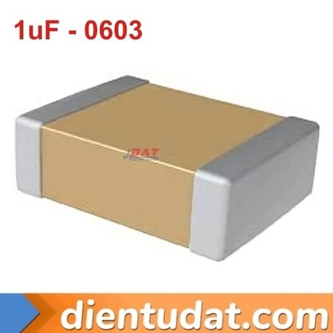 Tụ Dán 105 1uF 0603 SMD 10% - 50V
