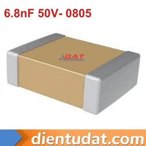Tụ 6.8nF 50V - Size 0805