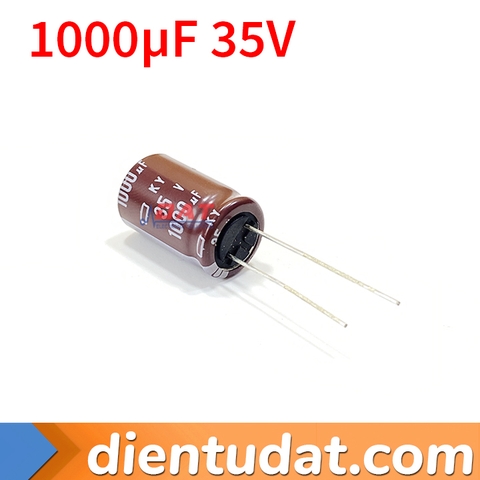 Tụ Hóa 1000uF 35V 12.5*20mm KY