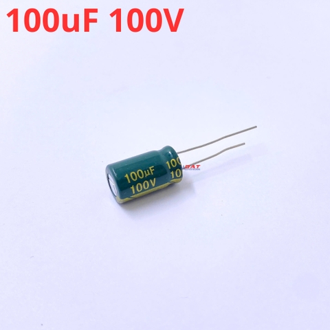 Tụ Hóa 100uF 100V 10*17mm