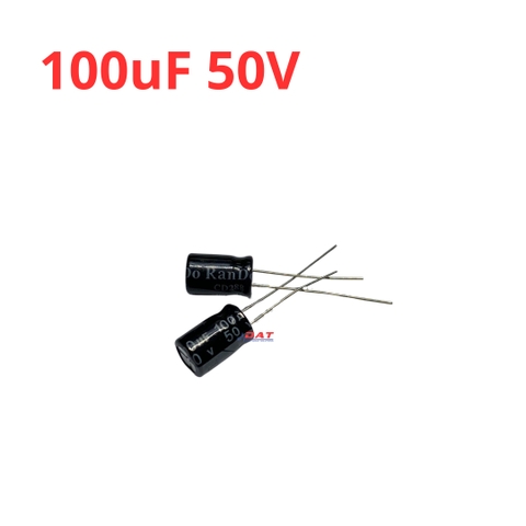 Tụ Hóa 100uF 50V 8*12mm
