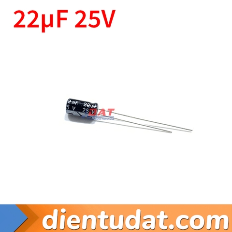 Tụ Hóa 22uF 25V 4*7mm