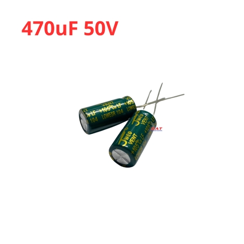 Tụ Hóa 470uF 50V 10*20mm
