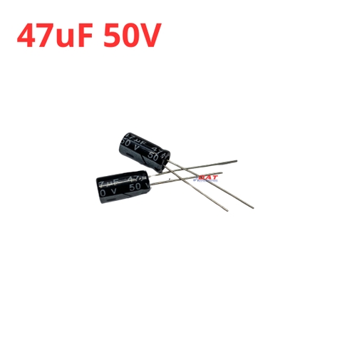 Tụ Hóa 47uF 50V 6*12mm