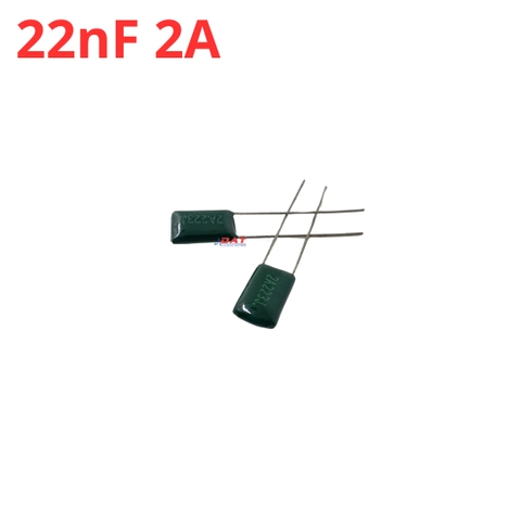 Tụ Polyester 2A 223J 22000pF 22nF 100V