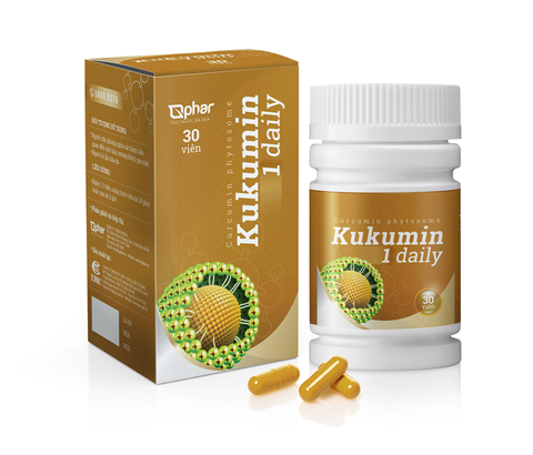 KUKUMIN 1 DAILY - Curcumin phytosome 250mg