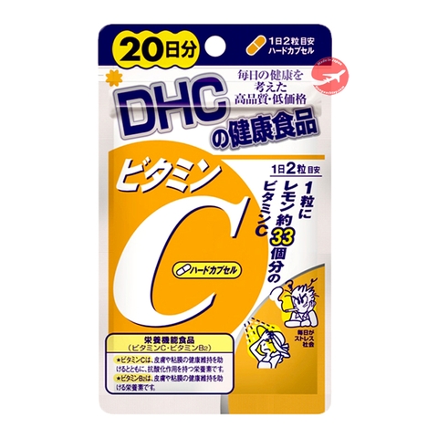 Viên uống DHC bổ sung Vitamin C 40 viên 20 ngày