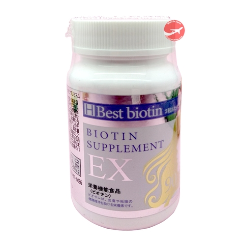 Viên Uống Hỗ Trợ Mọc Tóc Best Biotin Supplement EX