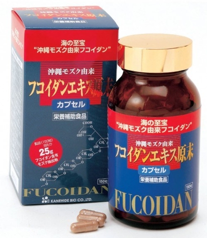 Viên uống trị ung thư Okinawa Fucoidan Kanehide Bio 150 viên - Nhật Bản