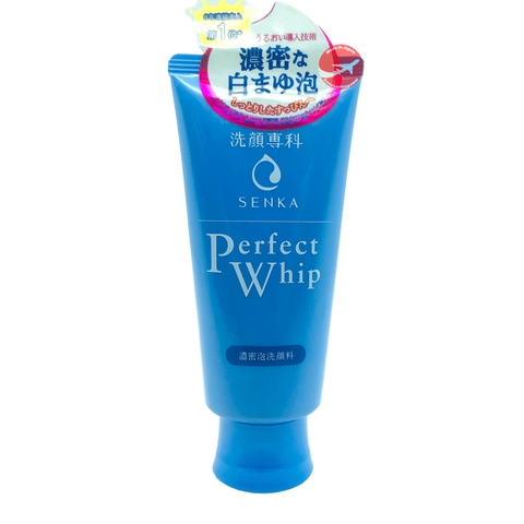Sữa rửa mặt Shiseido Perfect Whip 120g-Hàng nội địa Nhật Bản