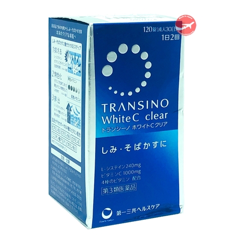 Viên uống trắng da Transino White C 120 viên