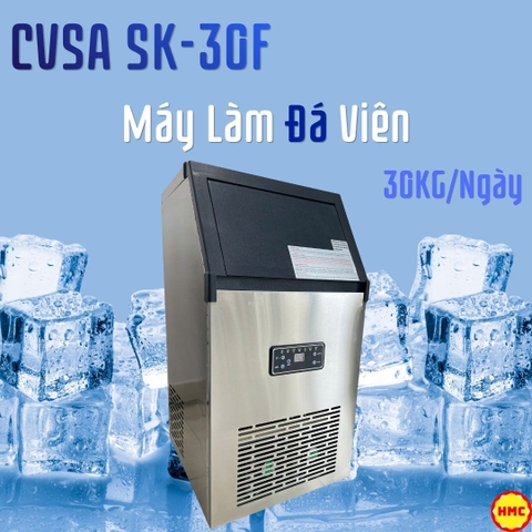 Trời Nóng – Quán Đông Không Lo Thiếu Đá Với Dòng Máy Làm Đá SK Công Suất Lớn