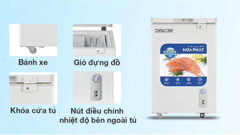 🔥 TỦ ĐÔNG MINI “NHỎ MÀ CÓ VÕ” – TRỮ CẢ TUẦN KHÔNG LO HỎNG!