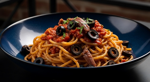 Công Thức Và Cách Làm Pasta Puttanesca Kiểu Ý