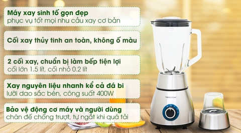 🌪 Máy xay sinh tố Happycook HCB-150S