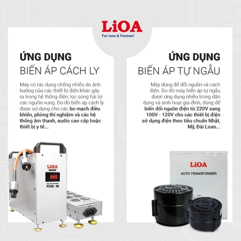 Nhà cung cấp biến áp LiOA uy tín cho khách sạn, trường học, bệnh viện, nhà máy, xí nghiệp, dây chuyền sản xuất và các dự án nhà ở