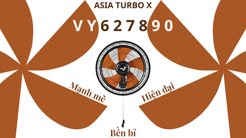 Quạt Treo Asiavina Turbo X – VY627790 & VY627890