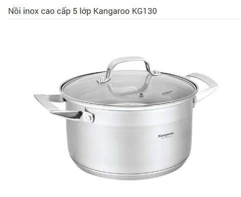 Video - Bộ nồi 5 lớp Kangaroo KG876