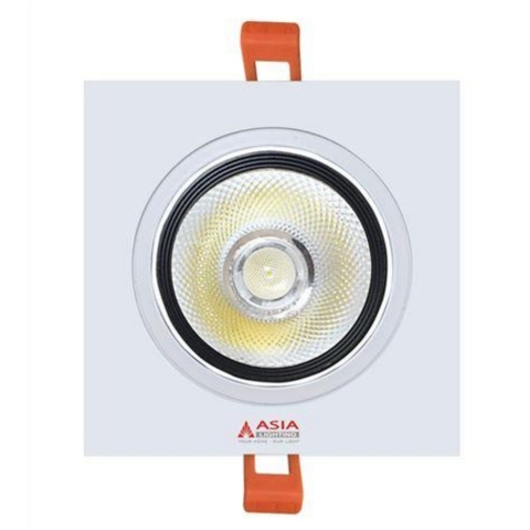 Đèn Âm Trần Vuông COB Thân Trắng Asia Lighting AV