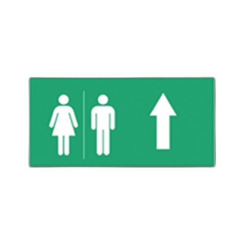 Hình Chỉ Dẫn Toilet Đi Lên Nanoco NEXF-TU