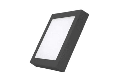 Đèn Ốp Trần Nổi Hình Vuông Viền Đen Nanoco NPL12SB