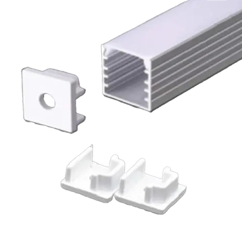 Nẹp Nhôm Dùng Cho LED Dây Trong Nhà Nanoco NST-AB1414
