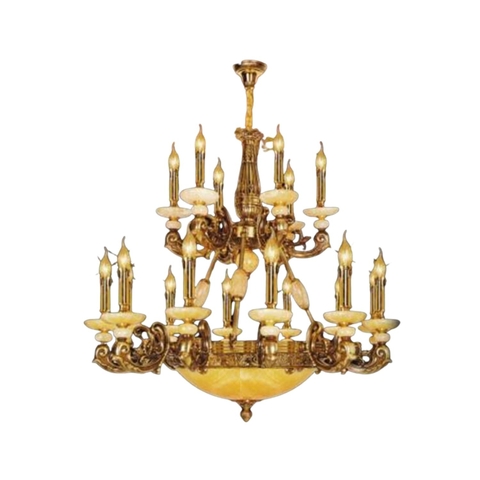 Đèn Chùm Đồng Cao Cấp Nam Long Netviet NC 030/12+6