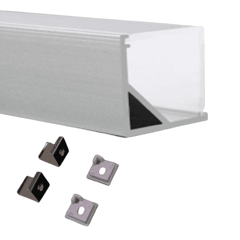 Nẹp Nhôm Dùng Cho LED Dây Trong Nhà Nanoco NST-AB1515
